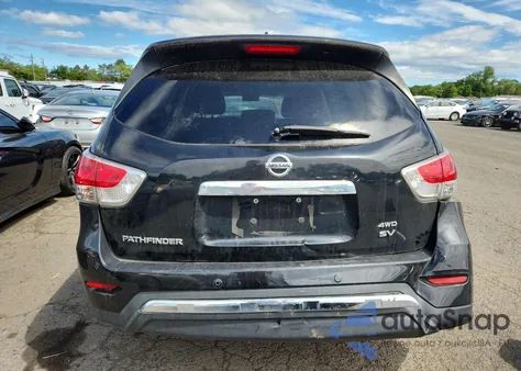2015 Nissan Pathfinder S из США, поврежденный, VIN 5N1AR2MM7FC683983